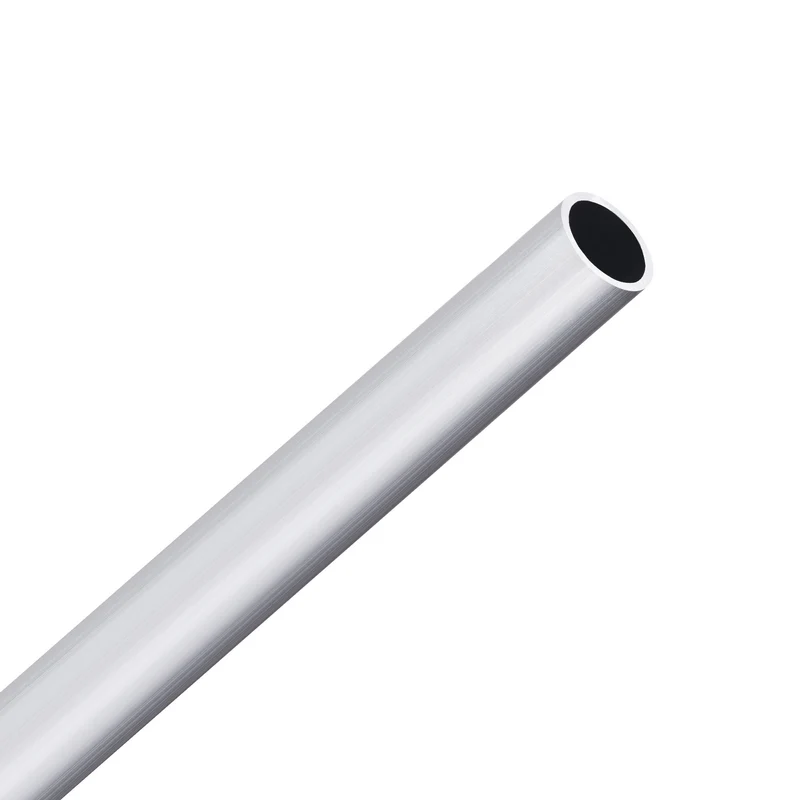 6063 Aluminum Round Tube 12mm OD 10mm Inner Dia 250mm Length Pipe Tubing