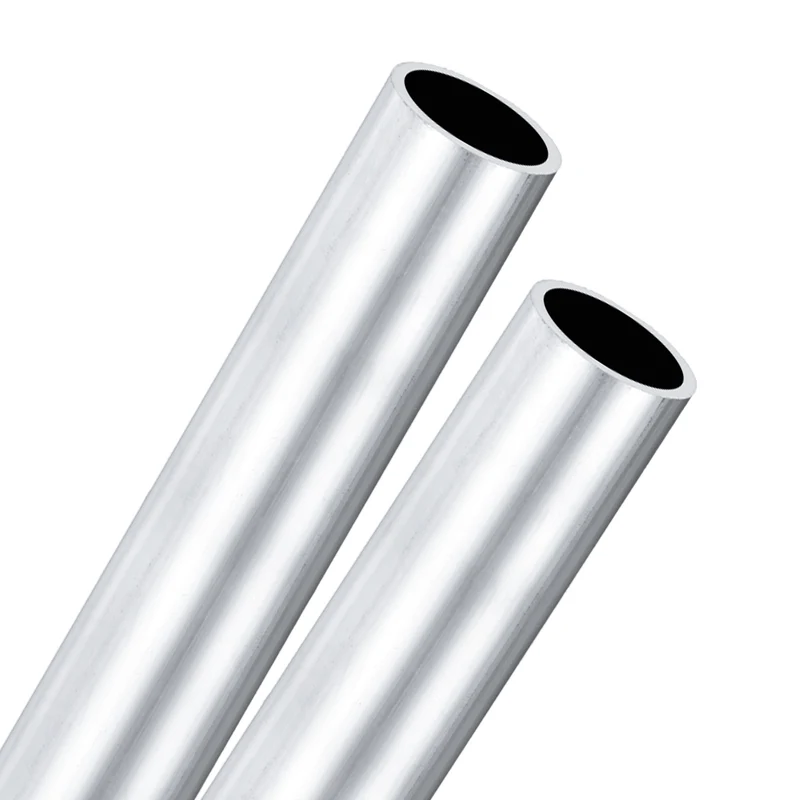 2-Pack 6063 Aluminum Round Tube, 29mmx35mm(IDxOD) 300mm Length Straight Tubing