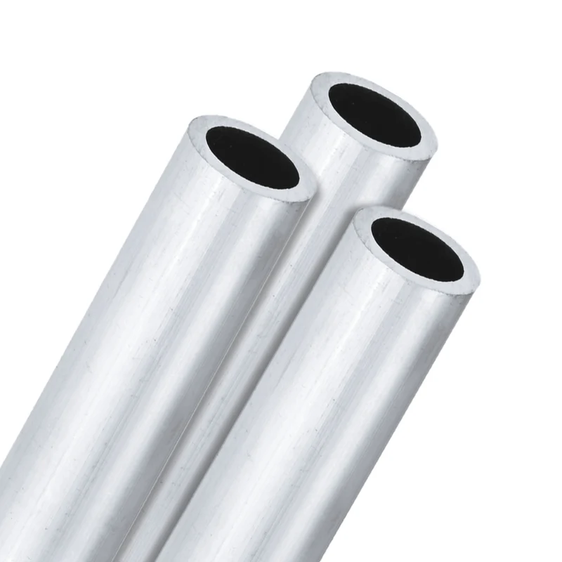 3-Pack 6063 Aluminum Round Tube, 11mmx15mm(IDxOD) 100mm Length Straight Tubing