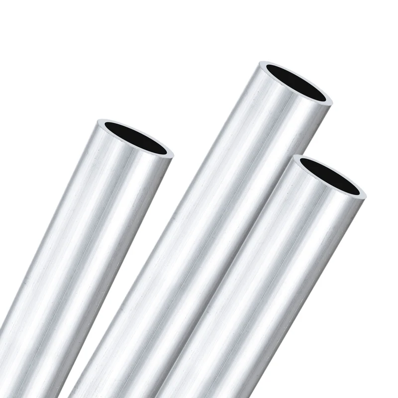 3-Pack 6063 Aluminum Round Tube, 13mmx16mm(IDxOD) 400mm Length Straight Tubing