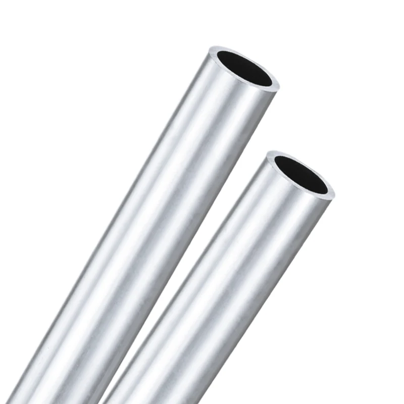 2-Pack 6063 Aluminum Round Tube, 20mmx26mm(IDxOD) 300mm Length Straight Tubing