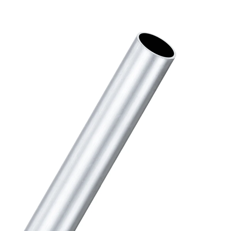 1-Pack 6063 Aluminum Round Tube, 21mmx25mm(IDxOD) 300mm Length Straight Tubing