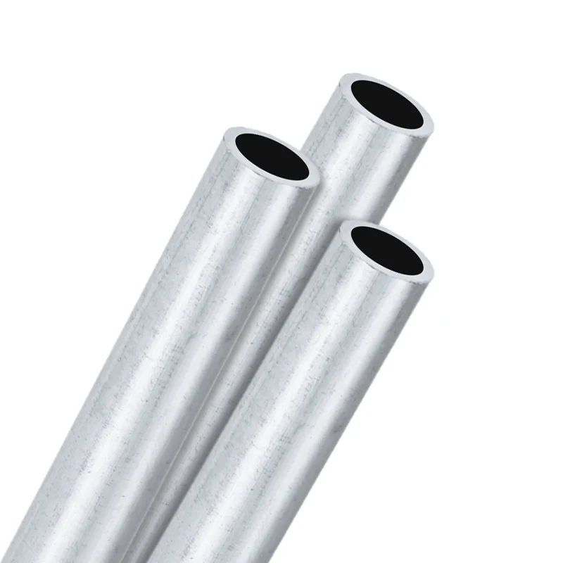 3-Pack 6063 Aluminum Round Tube, 8mmx10mm(IDxOD) 100mm Length Straight Tubing