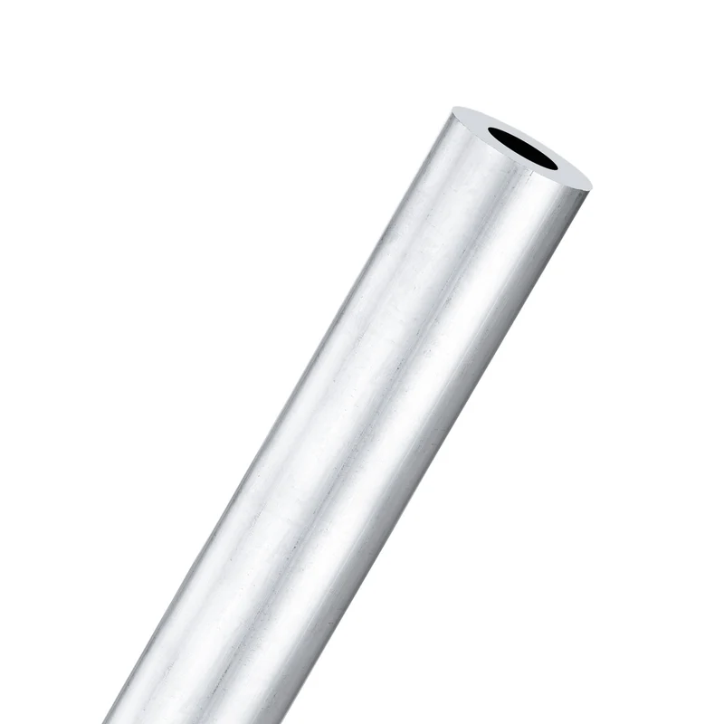 1-Pack 6063 Aluminum Round Tube, 10mmx20mm(IDxOD) 400mm Length Straight Tubing
