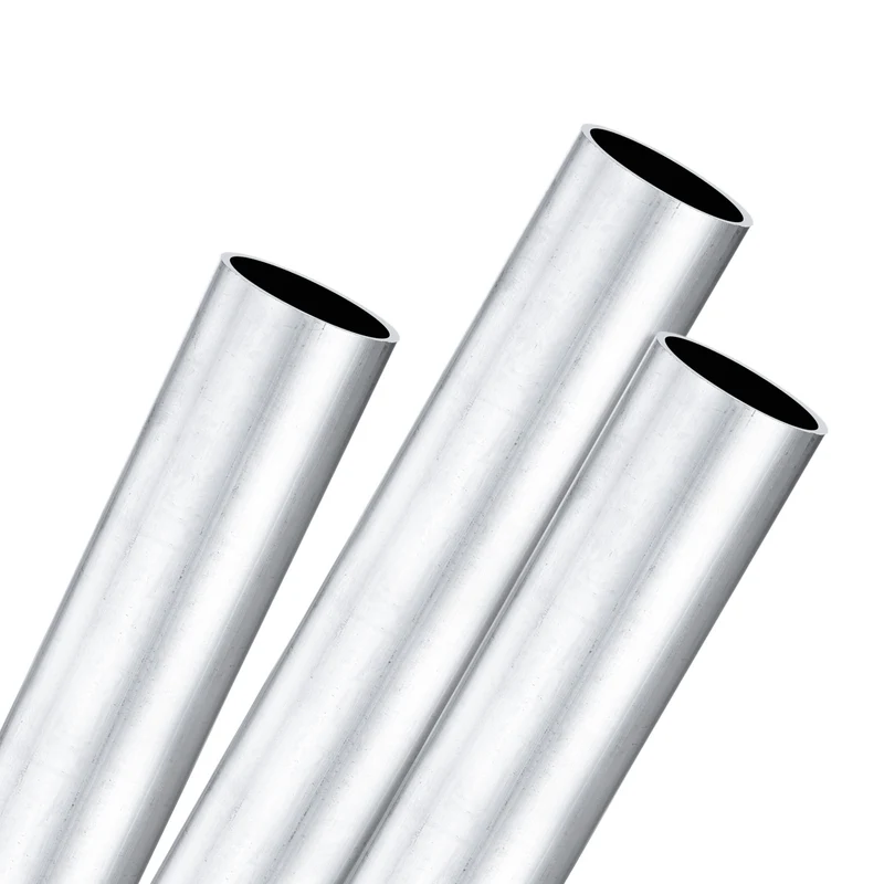 3-Pack 6063 Aluminum Round Tube, 18mmx20mm(IDxOD) 250mm Length Straight Tubing