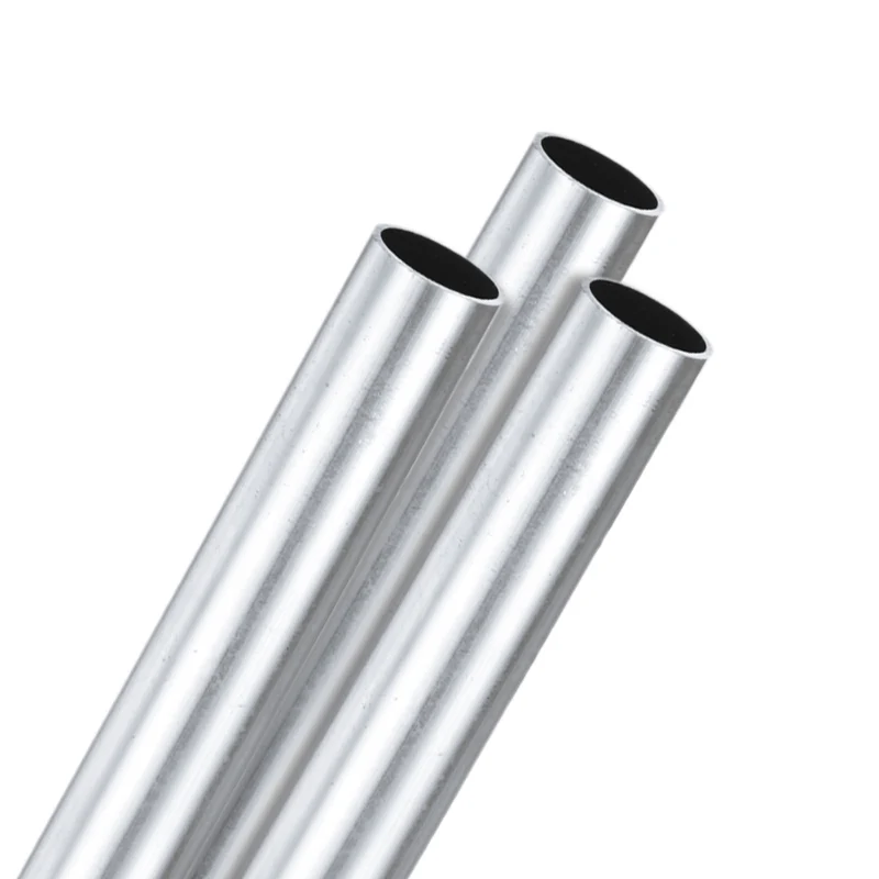 3-Pack 6063 Aluminum Round Tube, 19mmx23mm(IDxOD) 300mm Length Straight Tubing