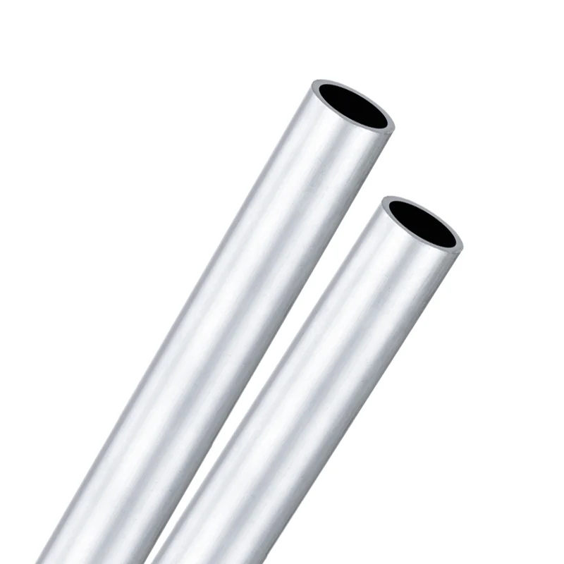 2-Pack 6063 Aluminum Round Tube, 18mmx22mm(IDxOD) 300mm Length Straight Tubing
