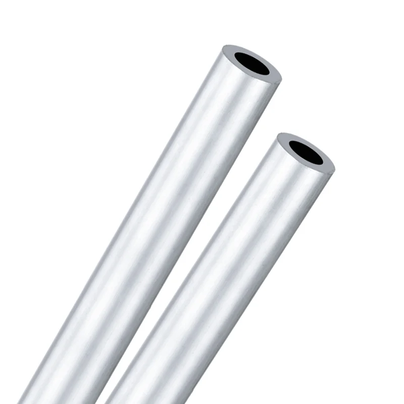 2-Pack 6063 Aluminum Round Tube, 14mmx22mm(IDxOD) 300mm Length Straight Tubing
