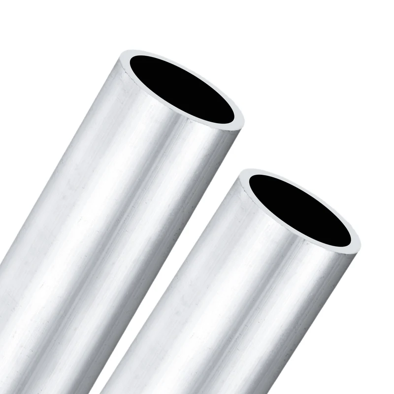 2-Pack 6063 Aluminum Round Tube, 32mmx38mm(IDxOD) 100mm Length Straight Tubing