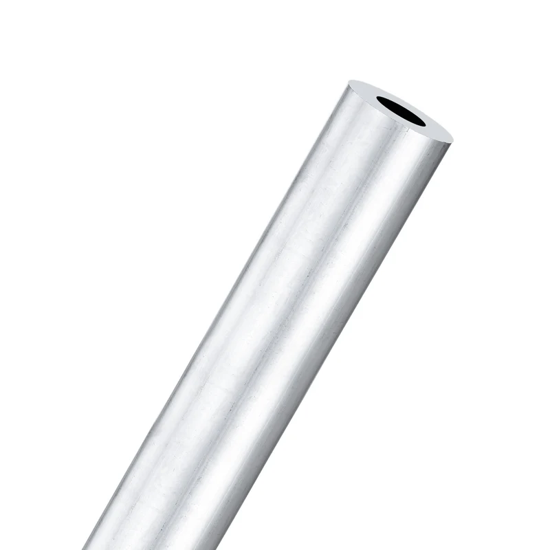 1-Pack 6063 Aluminum Round Tube, 9mmx19mm(IDxOD) 300mm Length Straight Tubing