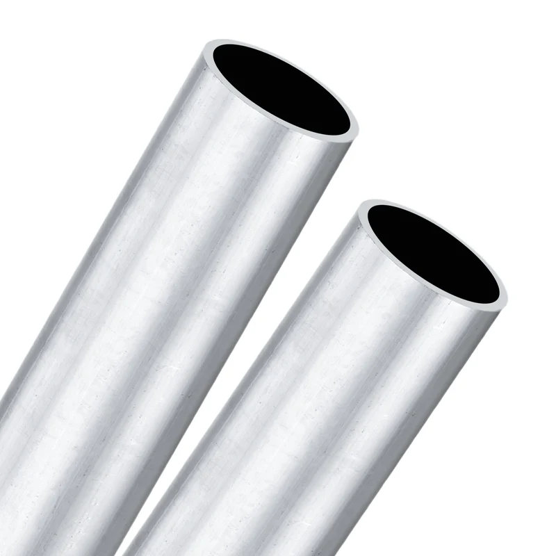 2-Pack 6063 Aluminum Round Tube, 26mmx30mm(IDxOD) 100mm Length Straight Tubing