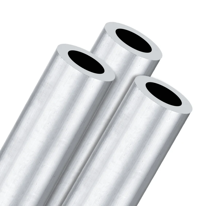 3-Pack 6063 Aluminum Round Tube, 20mmx30mm(IDxOD) 100mm Length Straight Tubing
