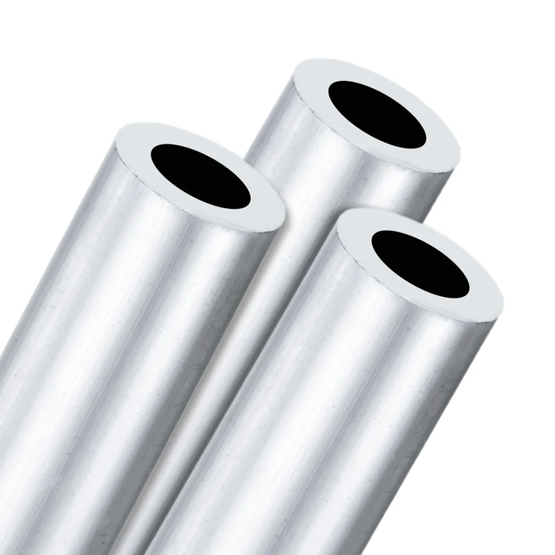 3-Pack 6063 Aluminum Round Tube, 15mmx25mm(IDxOD) 100mm Length Straight Tubing