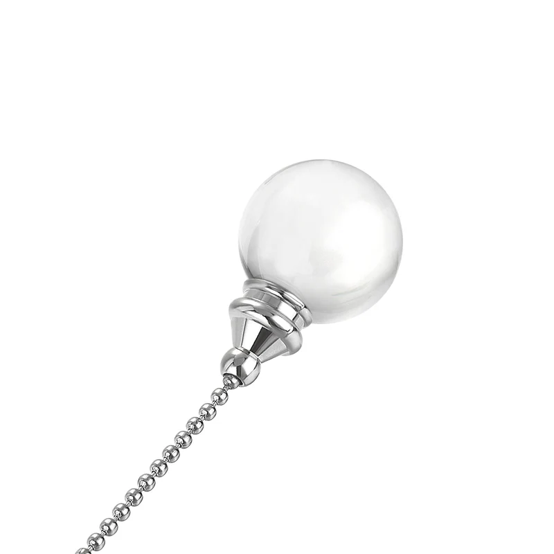 20 Inch Ceiling Fan Pull Chain Ornament 30mm Crystal Ball Pendant Clear