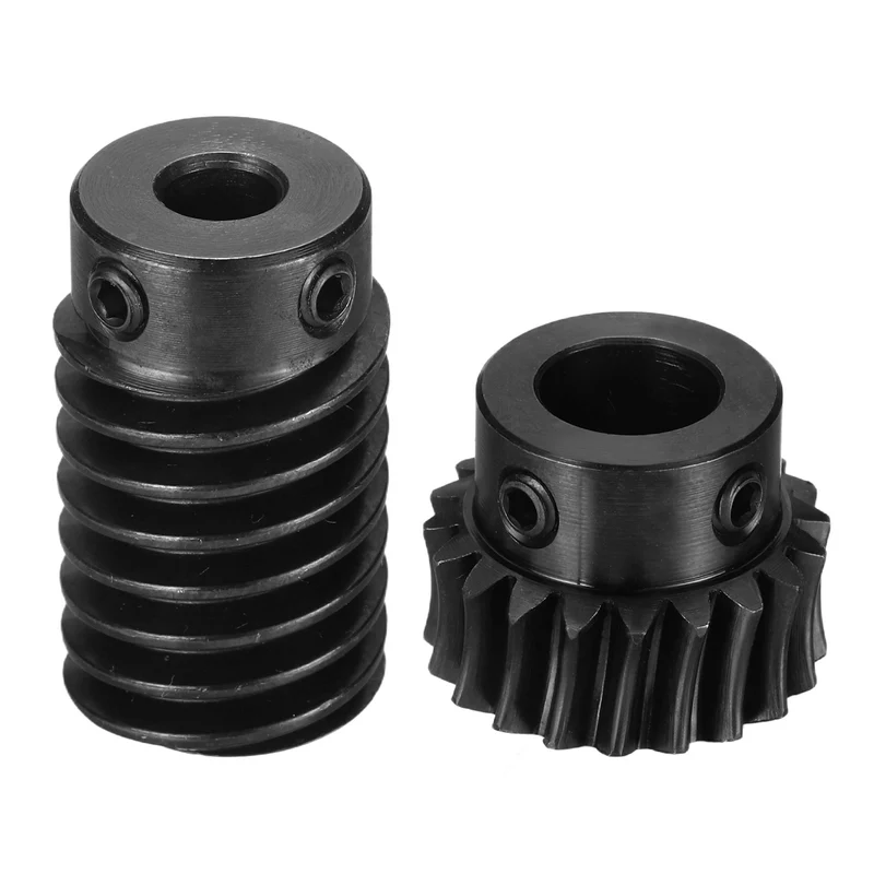 Worm Gear Set 1 Module 1:20 Reduction Rate(Gear-10mm Bore, Rod 6mm Bore)