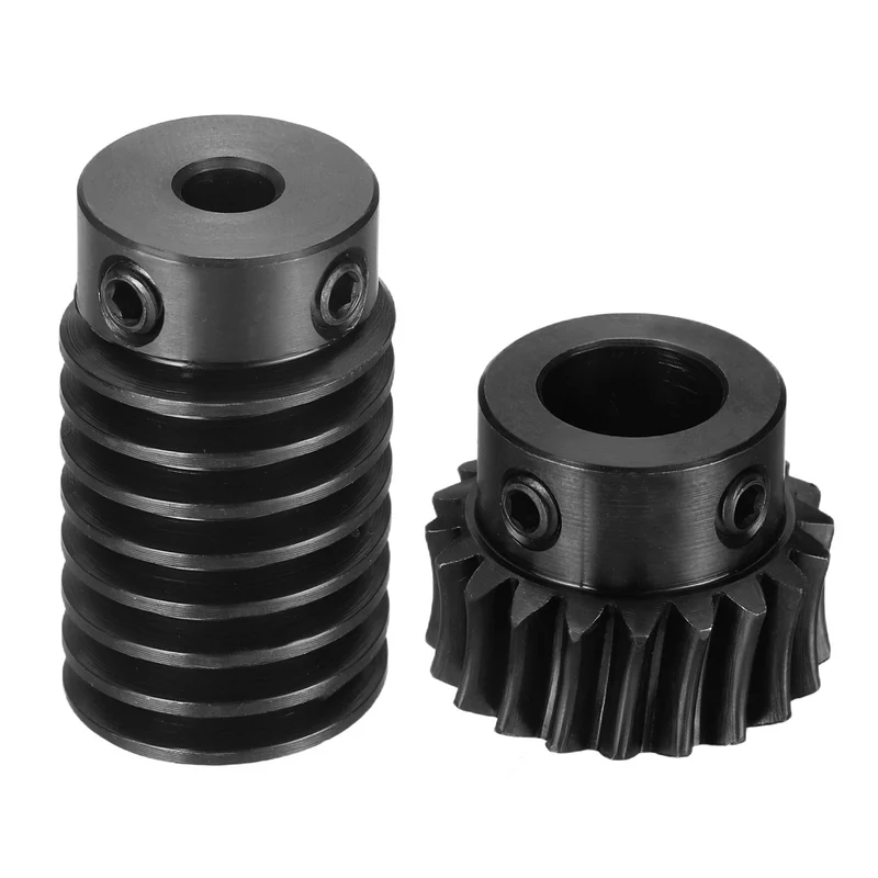Worm Gear Set 1 Module 1:20 Reduction Rate(Gear-10mm Bore, Rod 5mm Bore)