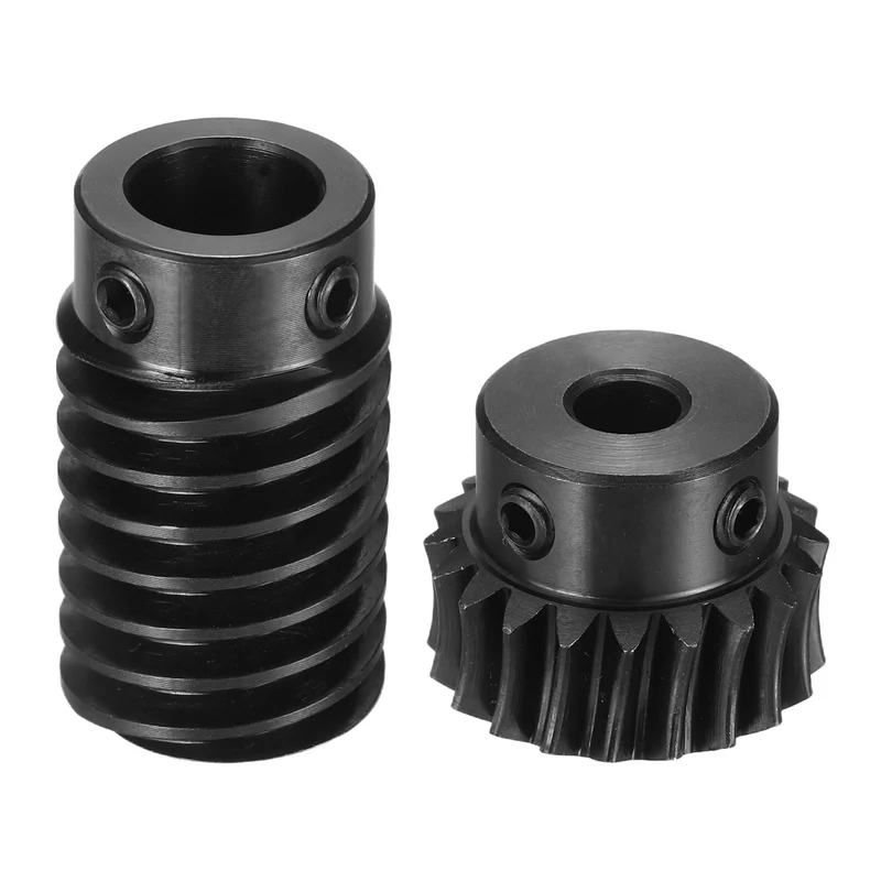 Worm Gear Set 1 Module 1:20 Reduction Rate(Gear-6mm Bore, Rod 10mm Bore)