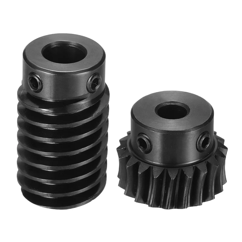 Worm Gear Set 1 Module 1:20 Reduction Rate(Gear-6mm Bore, Rod 8mm Bore)