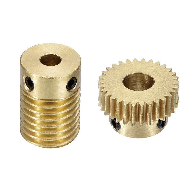 Worm Gear Set 0.5 Module 1:30 Reduction Rate(Gear-6mm Bore, Rod 4mm Bore)