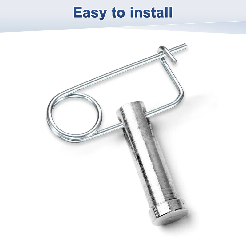 8-Pack Brooch Shape Cotter Safety Pin, 2x29mm Quick Lock Brooch Fastener