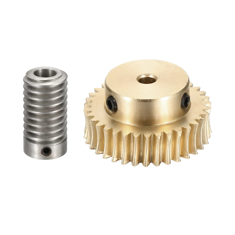 Worm Gear Set 0.8 Module 1:35 Reduction Rate(Gear-4mm Bore, Rod 8mm Bore)