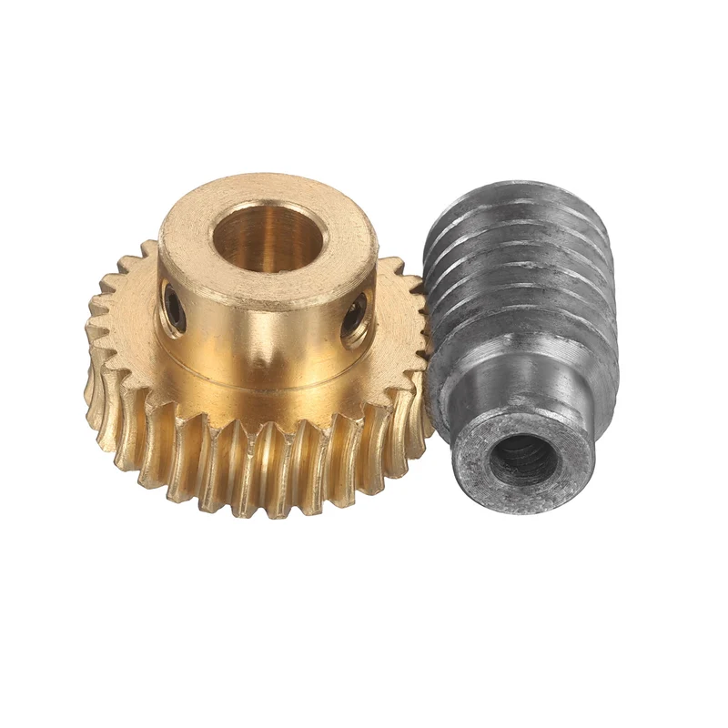Worm Gear Set 1 Module 30:1 Reduction Rate(Gear-10mm Bore, Rod 6mm Bore)