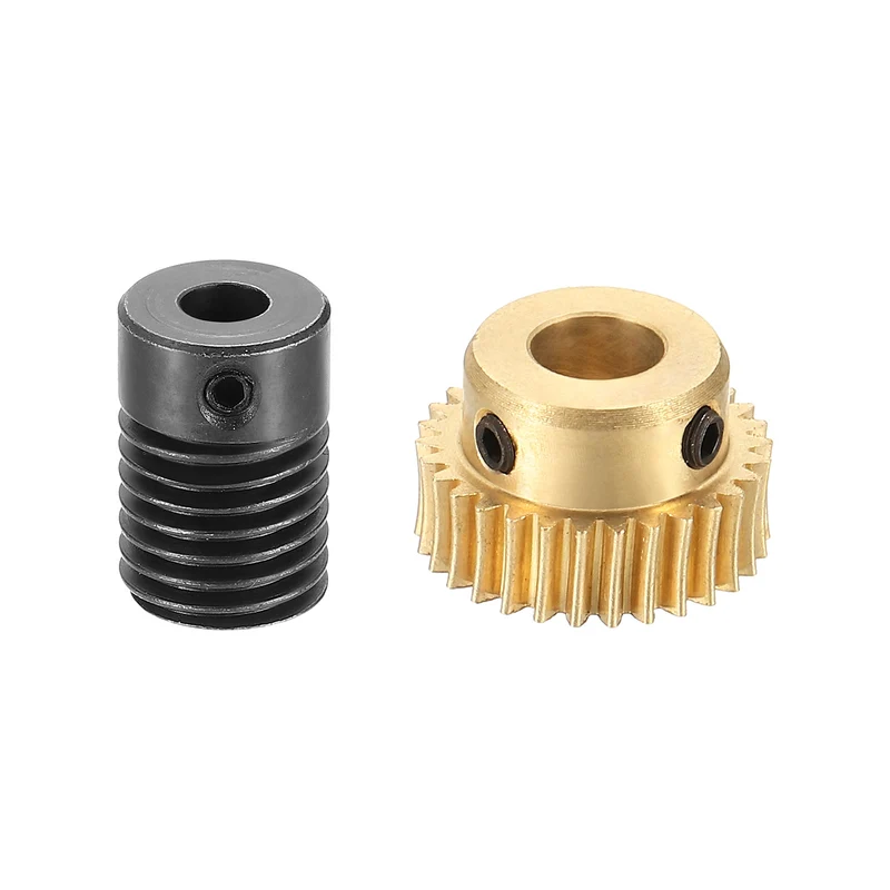 Worm Gear Set 0.5 Module 1:30 Reduction Rate(Gear-6mm Bore, Rod 5mm Bore)