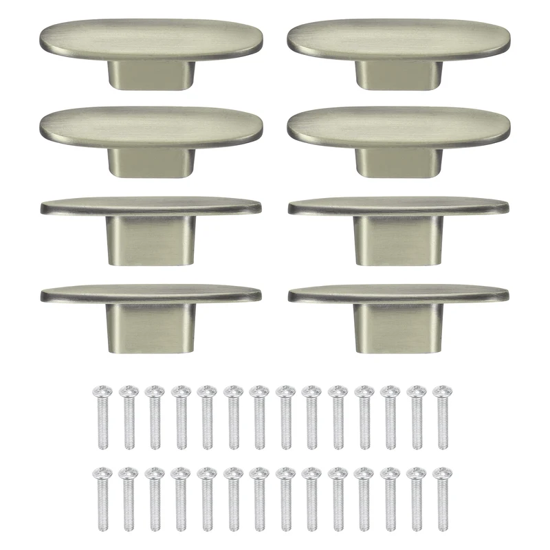 8Pcs Drawer Knobs, 2.2" Length Drawer Pulls Bar Modern Handle, Bronze