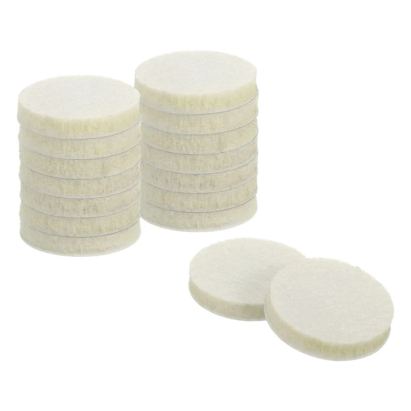 Furniture Sliders, 16Pcs 1.25" - Self Adhesive Felt Furniture Pads (Beige)