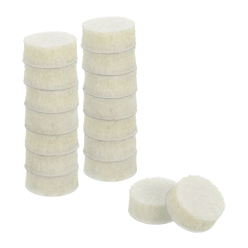 Furniture Sliders, 16Pcs 0.5" - Self Adhesive Felt Furniture Pads (Beige)