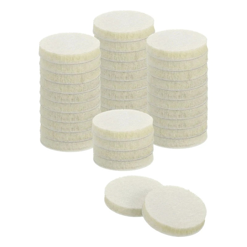 Furniture Sliders, 36Pcs 1.25" - Self Adhesive Felt Furniture Pads (Beige)