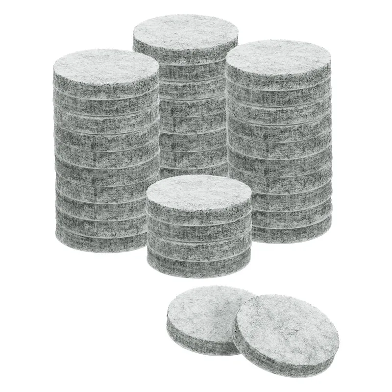 Furniture Sliders, 36Pcs 1.25" - Self Adhesive Felt Furniture Pads (Gray)
