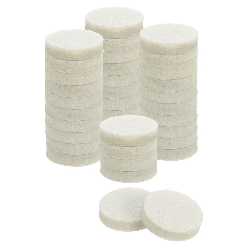 Furniture Sliders, 36Pcs 1" - Self Adhesive Felt Furniture Pads (Beige)