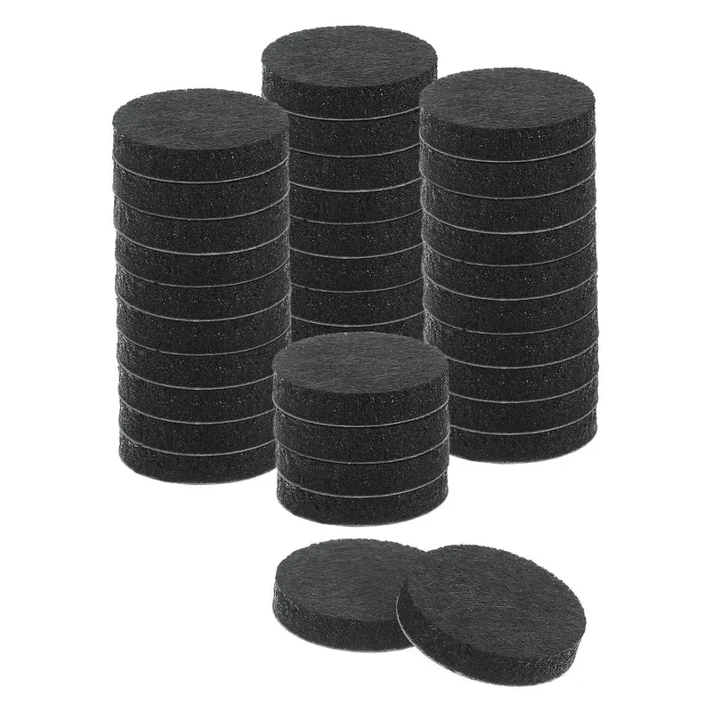 Furniture Sliders, 36Pcs 1" - Self Adhesive Felt Furniture Pads (Black)
