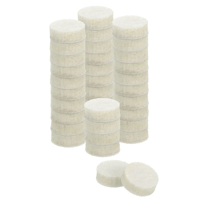 Furniture Sliders, 36Pcs 0.6" - Self Adhesive Felt Furniture Pads (Beige)