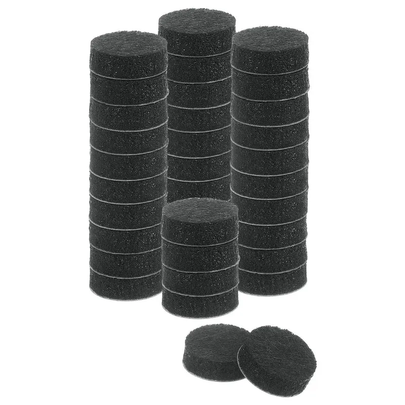 Furniture Sliders, 36Pcs 0.6" - Self Adhesive Felt Furniture Pads (Black)