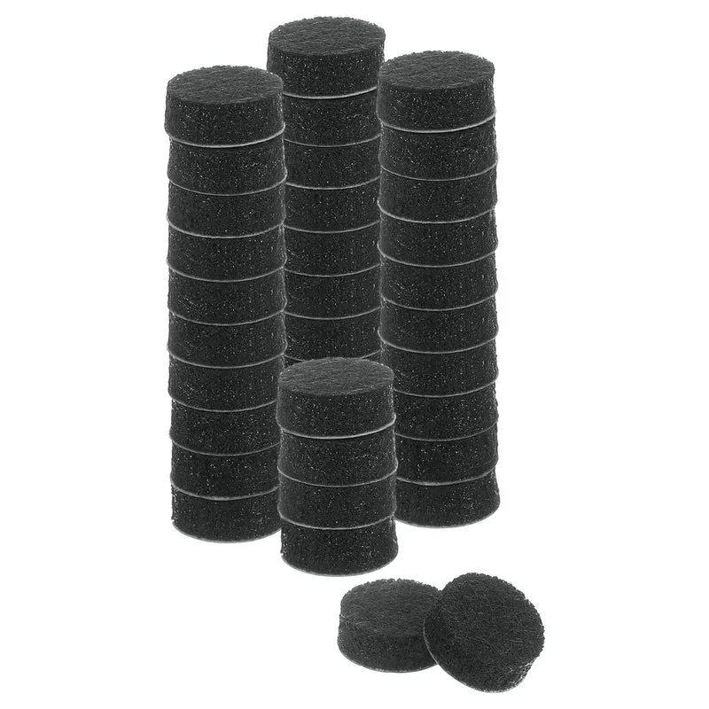 36Pcs Furniture Sliders 0.5" Self Adhesive Felt Furniture Pads Black
