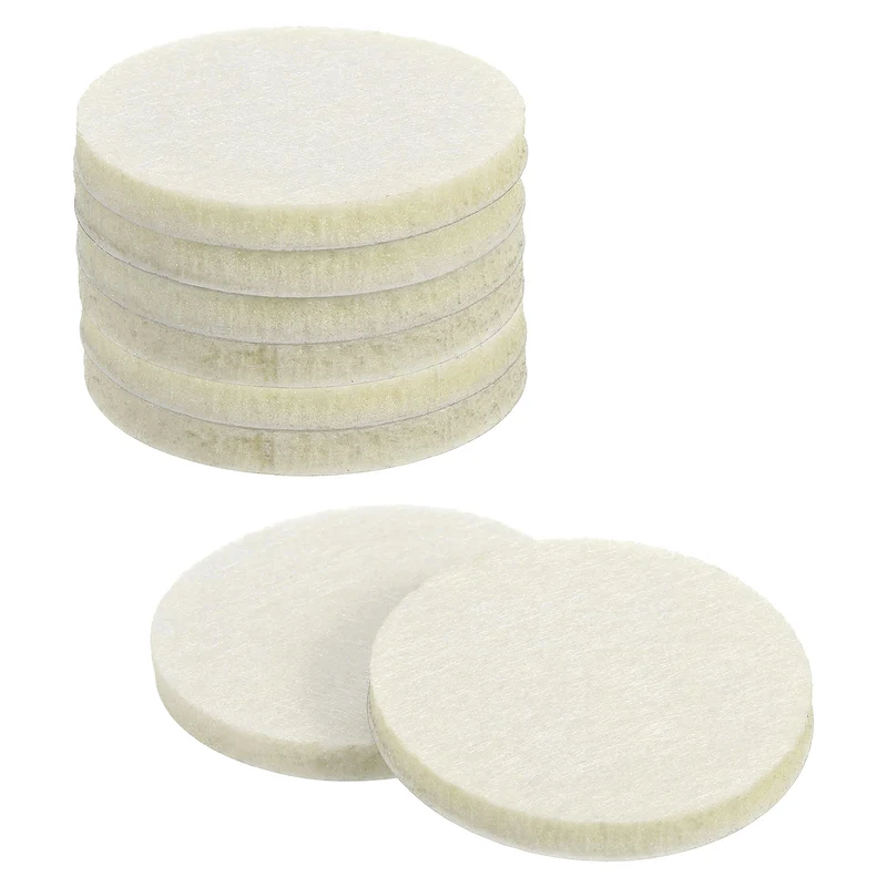 Furniture Sliders, 8Pcs 2" - Self Adhesive Felt Furniture Pads (Beige)
