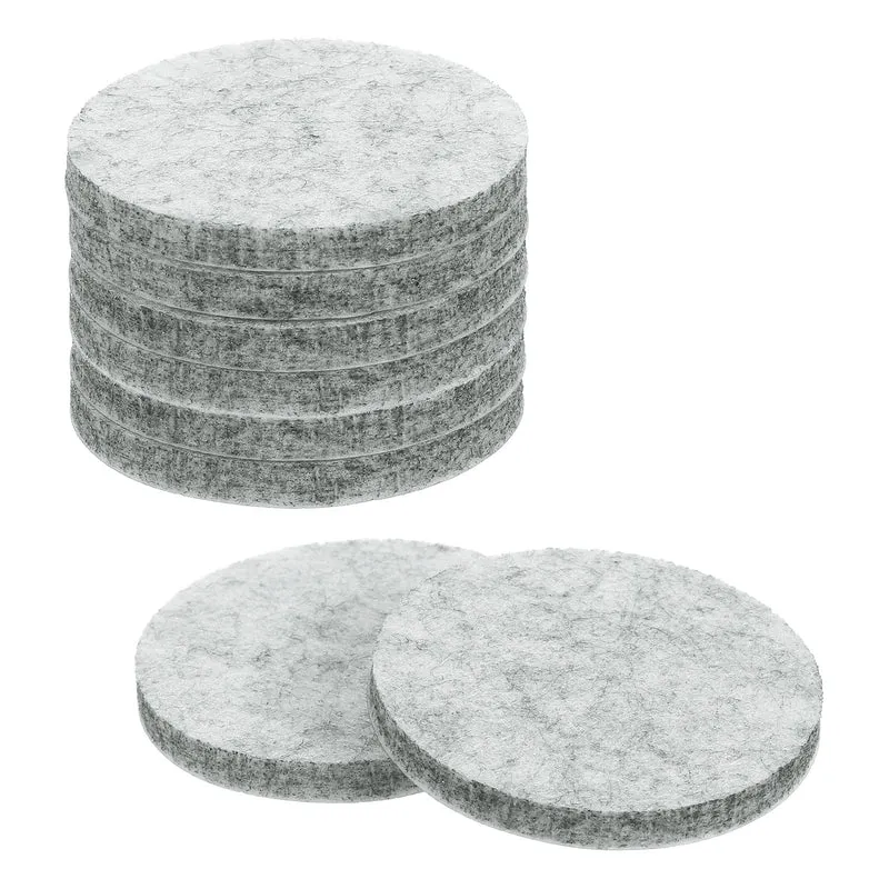 Furniture Sliders, 8Pcs 2" - Self Adhesive Felt Furniture Pads (Gray)