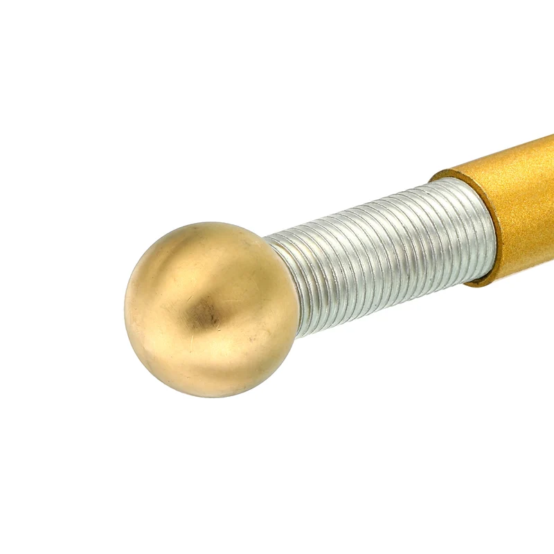 2pcs M12x1 Thread Lamp Finials Cap Knob Brass Ball Lamp Decoration Screw Caps