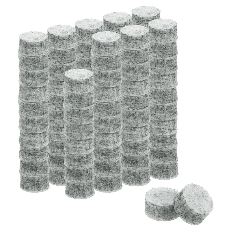 Furniture Sliders, 90Pcs 0.375" - Self Adhesive Felt Furniture Pads (Gray)