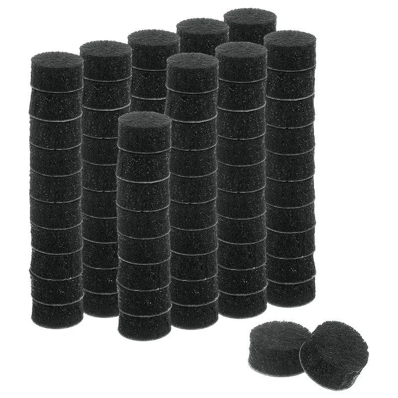 Furniture Sliders, 90Pcs 0.375" - Self Adhesive Felt Furniture Pads (Black)