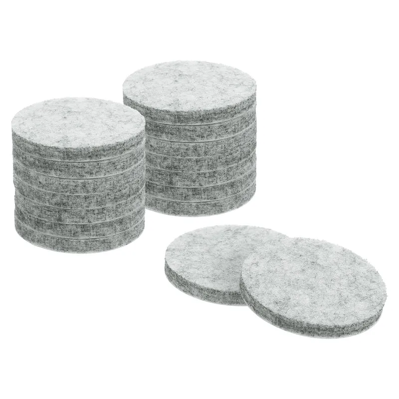 Furniture Sliders, 16Pcs 1.75" - Self Adhesive Felt Furniture Pads (Gray)