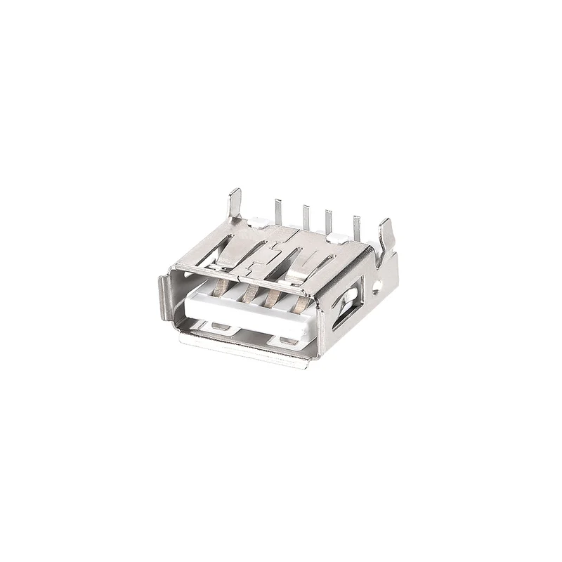 20X USB 2.0 Type A Female Socket Connector Port 4-Pin DIP 90 Degree Adapter
