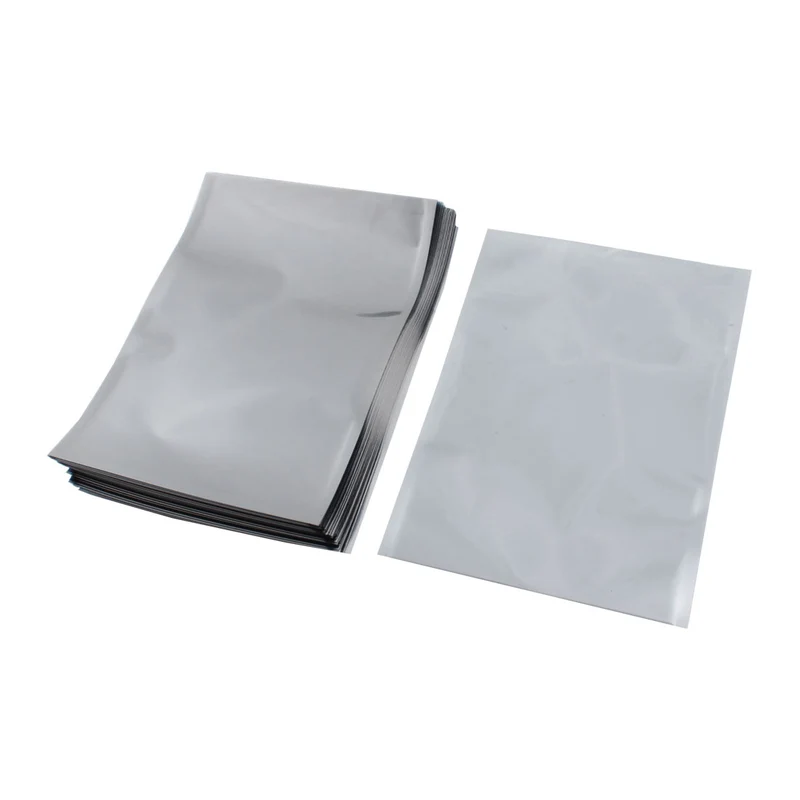 50pcs 6" x 8" Semi-Transparent ESD Anti-Static Shielding Bags 150x200mm