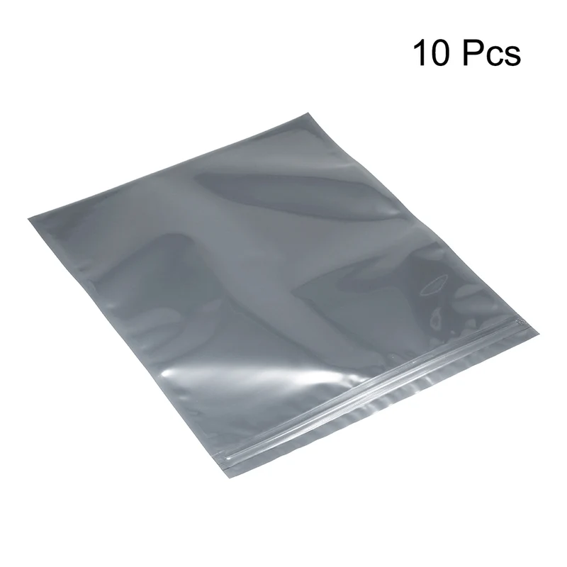 Anti Static Shielding Bag, 220x260mm/9x10 inch, for Electronic Devices, 10pcs