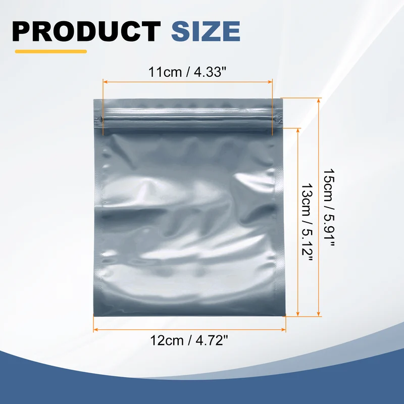 30pcs 5.9" x 4.7" Antistatic Bags Resealable ESD Shielding Bag