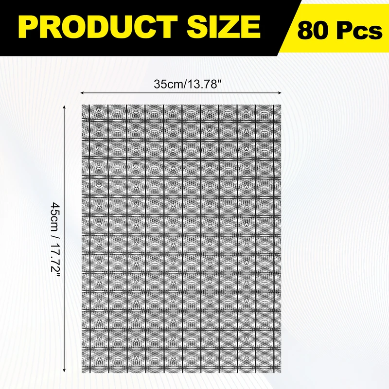 80pcs 14" x 18" Anti Static Bags PE Open Top ESD Shielding Antistatic Bag