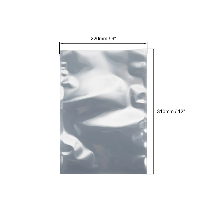 20 PCS Anti Static Bag Shield Shielding Bag, Flat Open Top, 8.7" x 12.2"