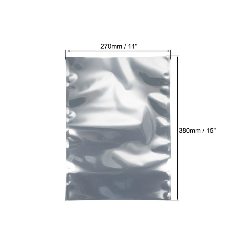 10 PCS Anti Static Bag Shield Shielding Bag, Flat Open Top, 10.6" x 15"